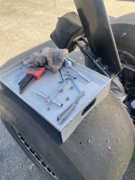 Tool Tray for Dragster Tire 16" x 12"